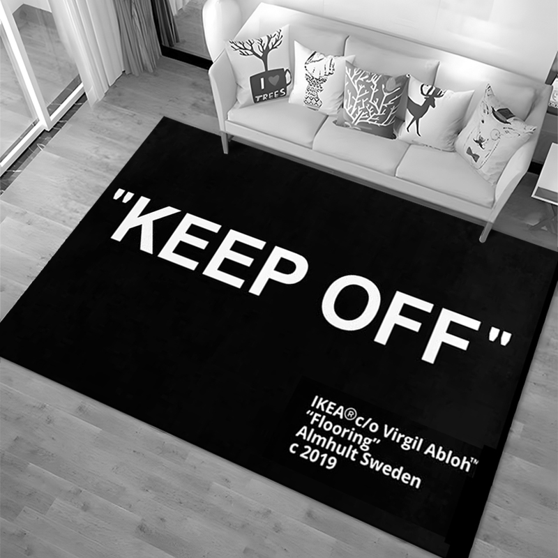 Home Textiles Plaid - Keep Off Area Rugs 3D Printed