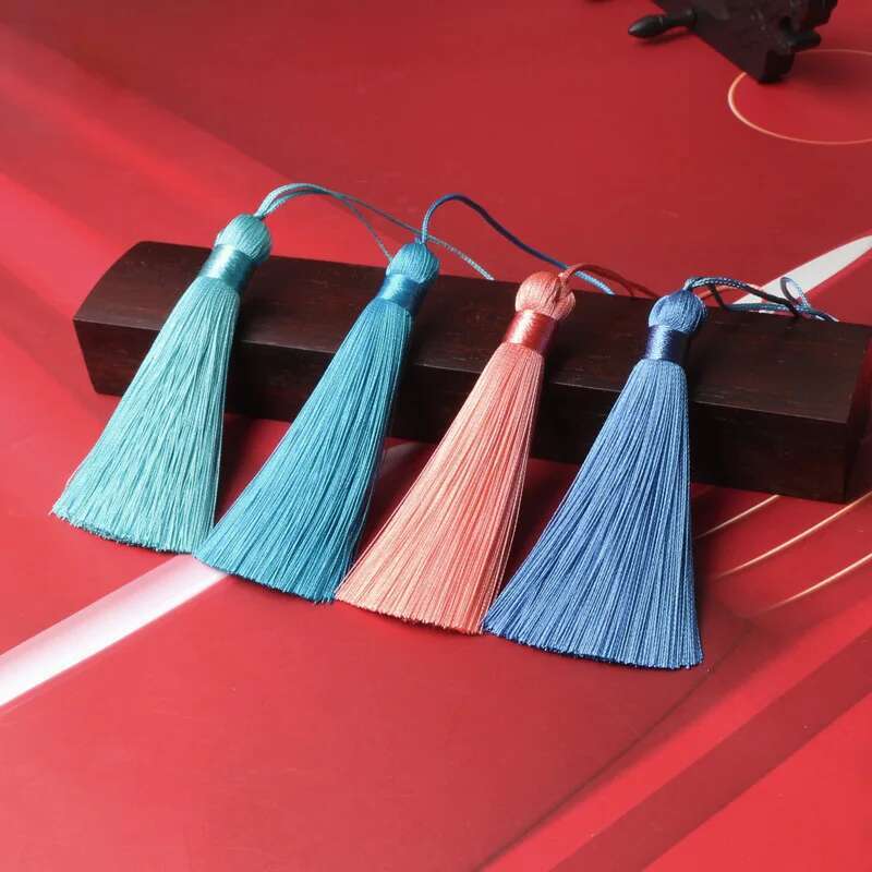 8cm Small Tassel Fine Line Boo - Home Lines Textiles ulasan dan harga