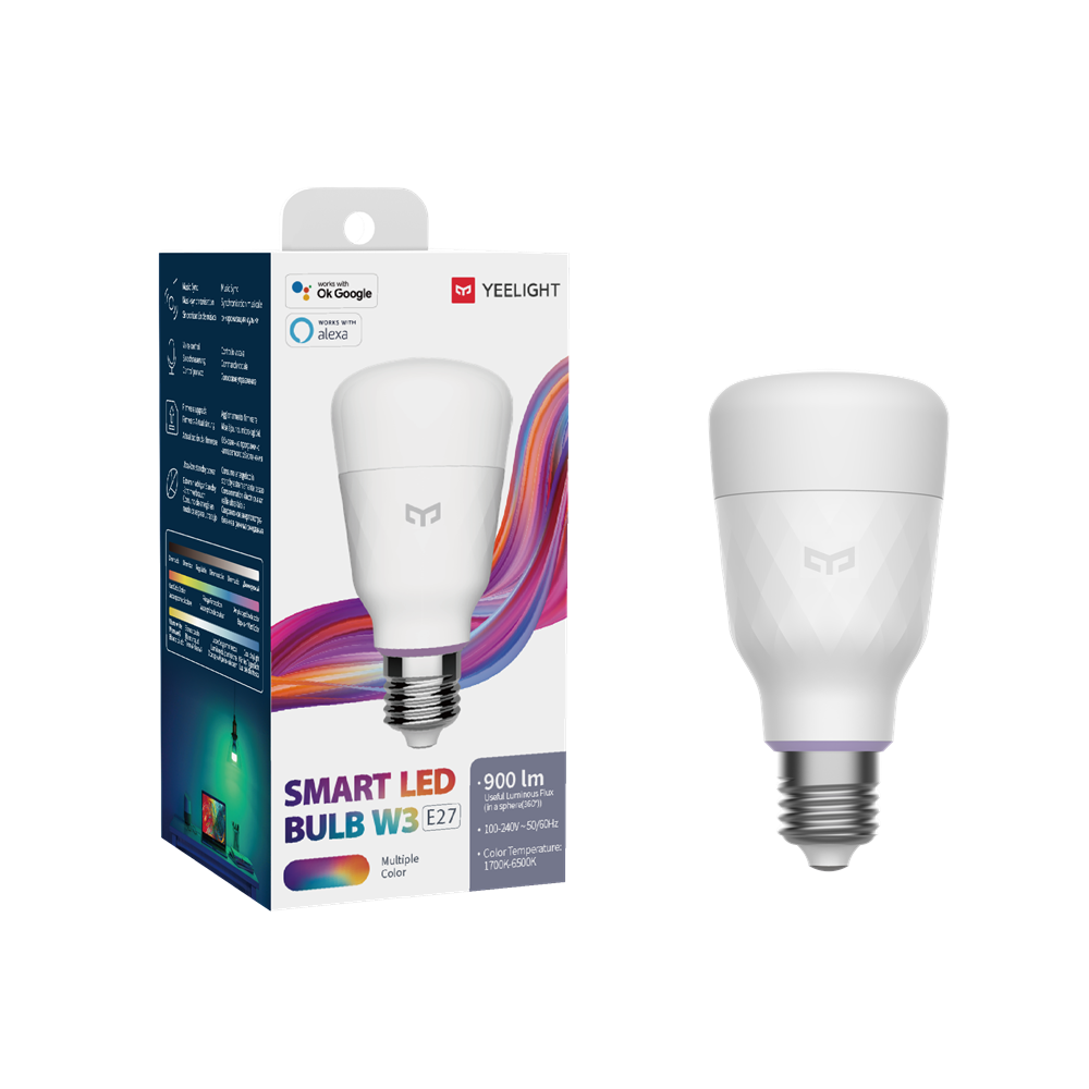 Yeelight Smart LED Bulb W3 Col - Yeelight Light Smart Bulb ulasan dan harga