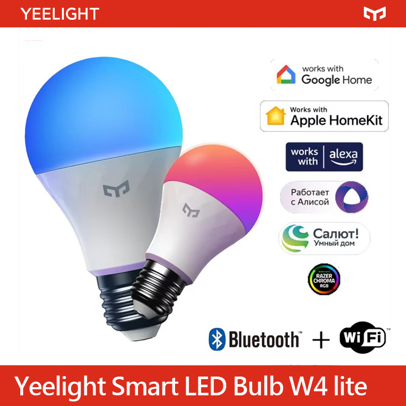 Yeelight Smart LED Bulb W4 Lit - Yeelight Light Smart Bulb ulasan dan harga