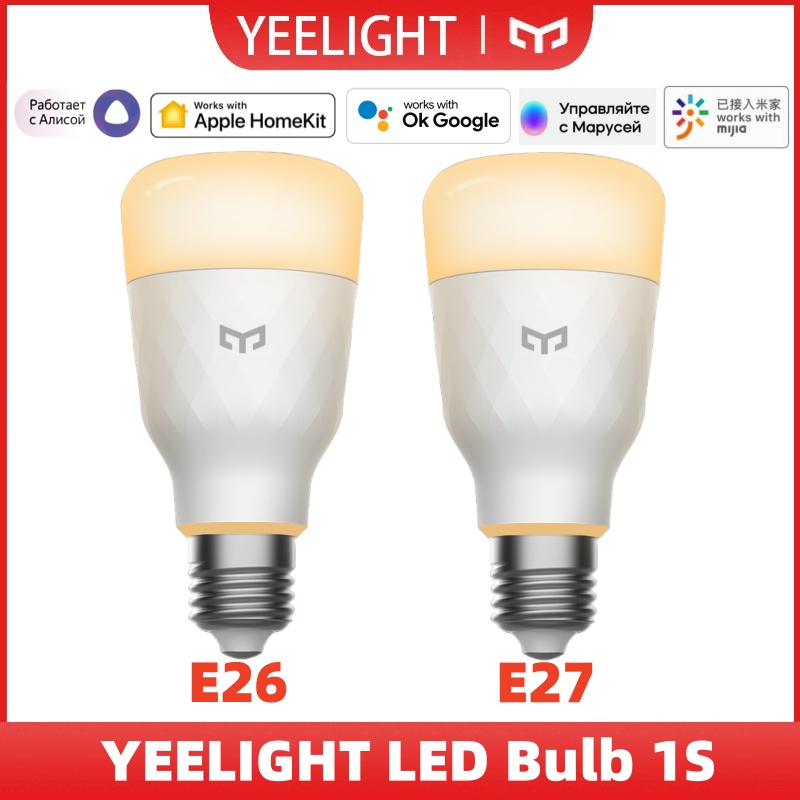 Yeelight LED Bulb 1S E26/E27 W - Yeelight Light Smart Bulb ulasan dan harga