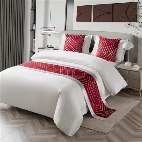 Geometric Green Diamond Bed Ru - Home Textiles Plaid ulasan dan harga