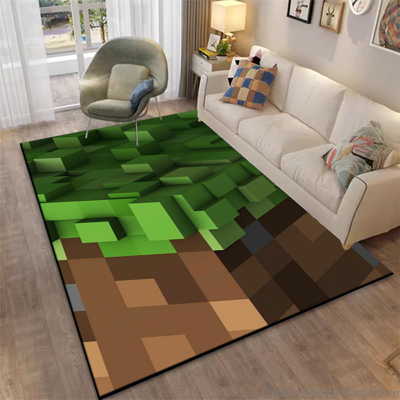 3D Abstract Mirror Geometric I - Home Textiles Plaid ulasan dan harga