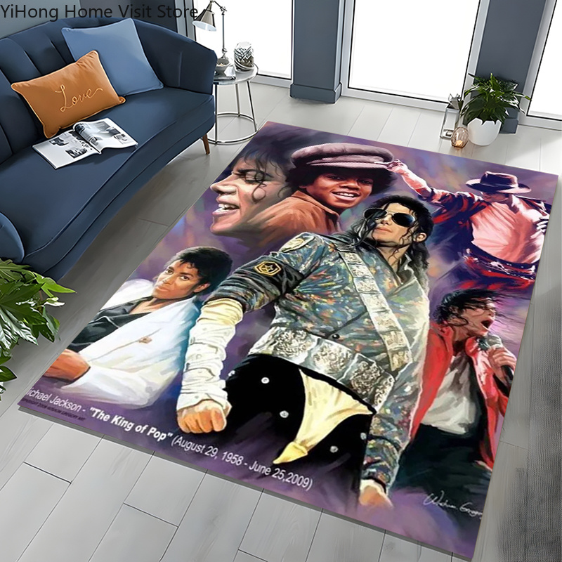 Fashion MJ Michael Jackson Kin - Home Textiles Plaid ulasan dan harga
